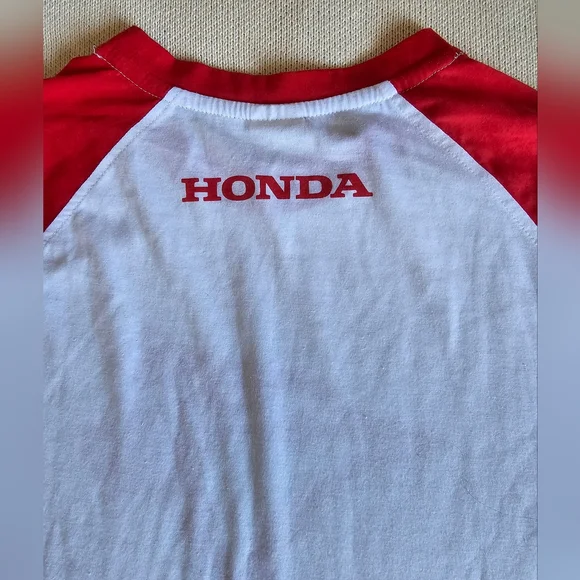 Toronto Blue Jays Red Blue Jays Baseball Raglan Shirt S XL - Picture 9 of 11